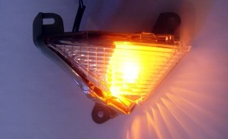 2x CHROME Turn Signal Globes Bulb HAYABUSA GSXR ZX6 ZX10